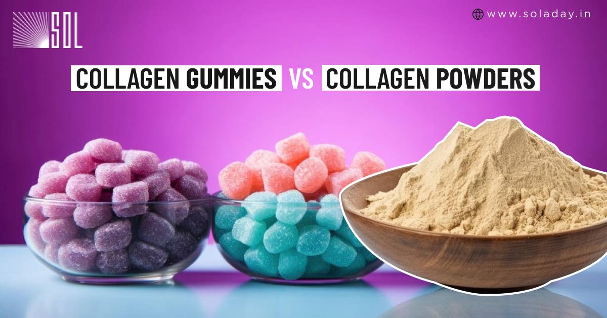 collagen gummies vs. collagen powders
